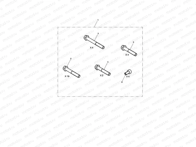 Cover Fasteners, Black