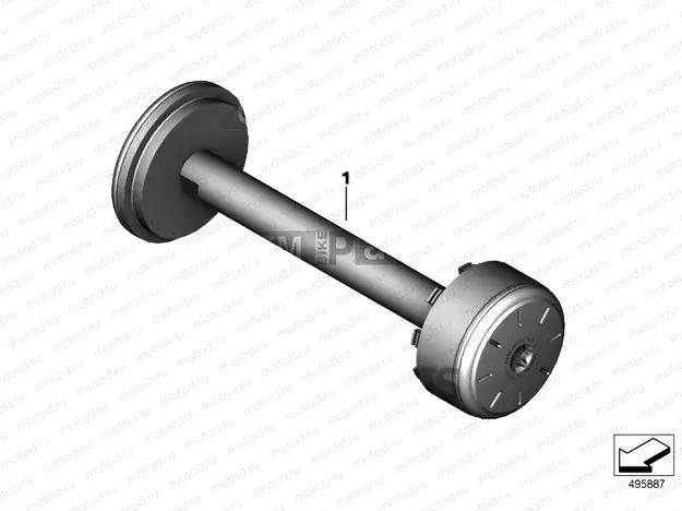COVER, REAR AXLE