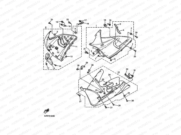 Cowling 3 (4JD2)