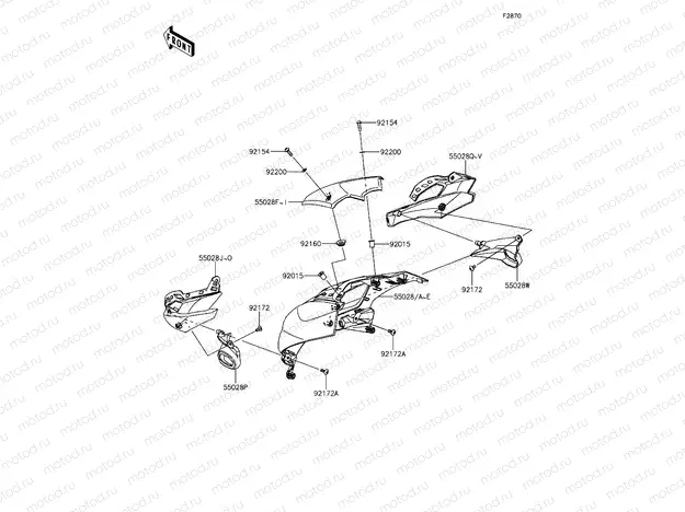 Cowling(Upper)(GEF~GFF)