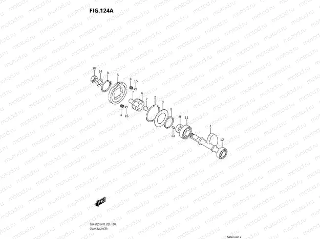 CRANK BALANCE SHAFT