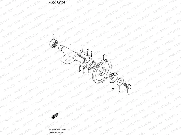 CRANK BALANCE SHAFT