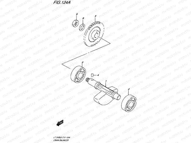CRANK BALANCE SHAFT