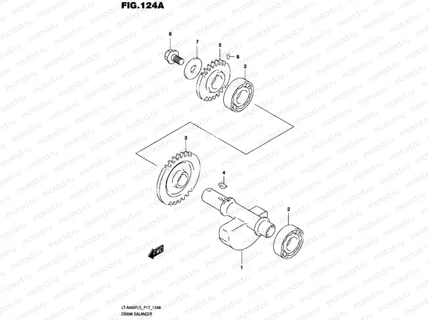 CRANK BALANCE SHAFT