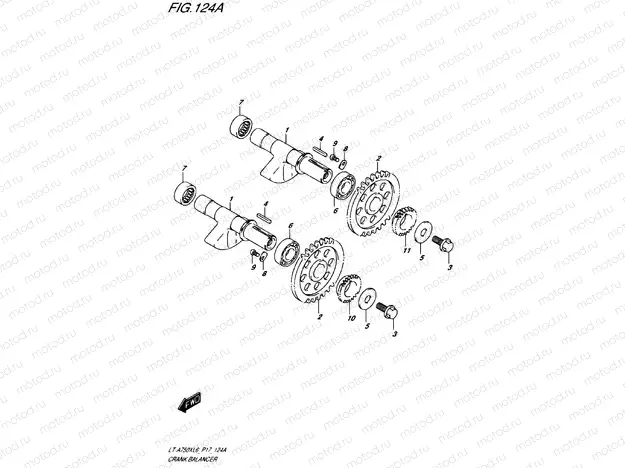 CRANK BALANCE SHAFT