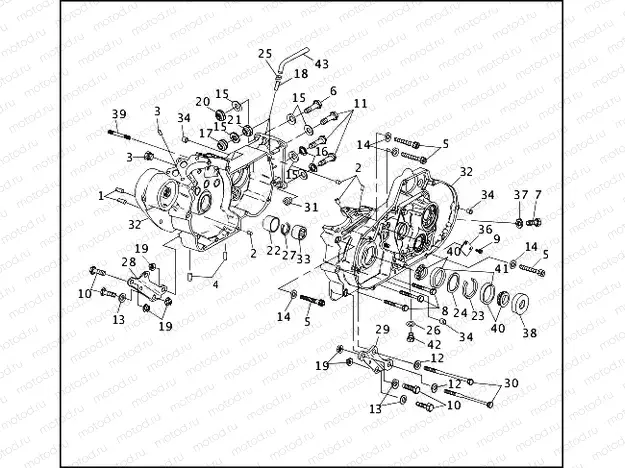 CRANKCASE (1 OF 2)
