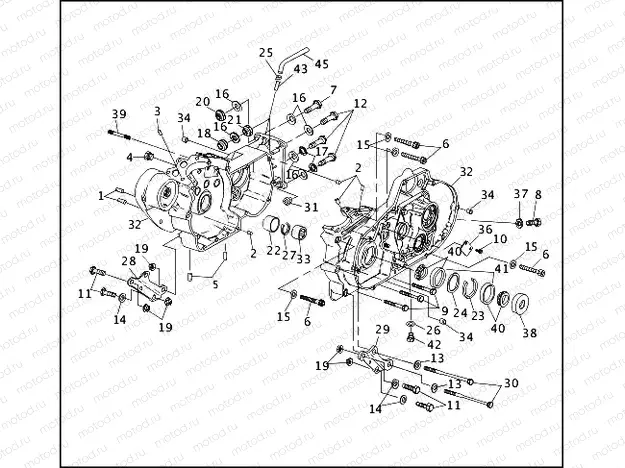 CRANKCASE (1 OF 2)