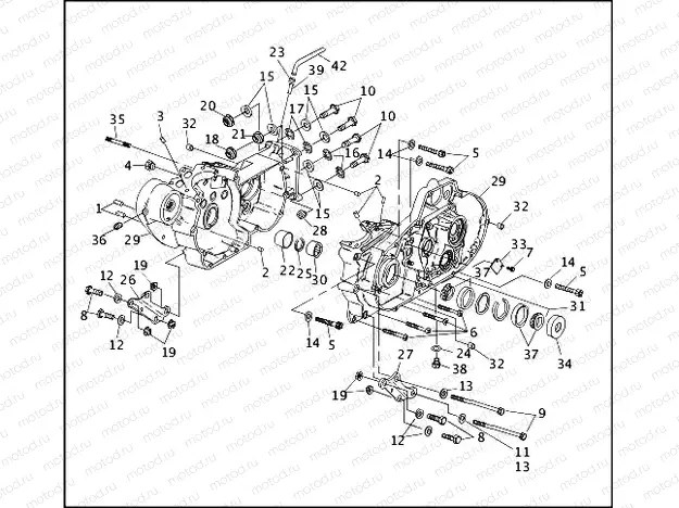 CRANKCASE (1 OF 2)