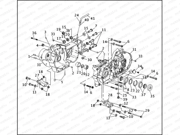 CRANKCASE (2 OF 2)