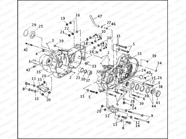 CRANKCASE (2 OF 2)