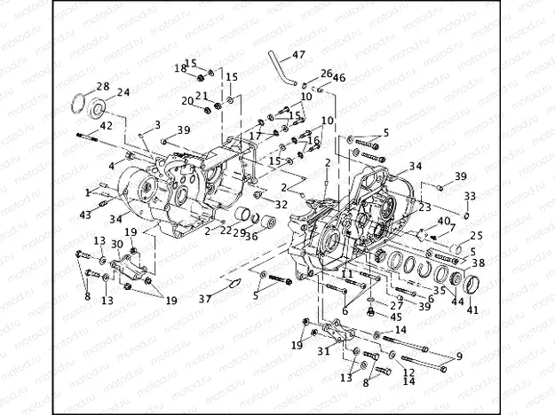 CRANKCASE (2 OF 2)