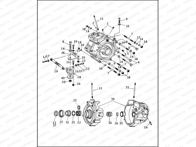 CRANKCASE (3 OF 3)