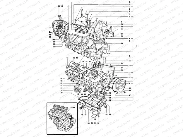 Crankcase Assembly