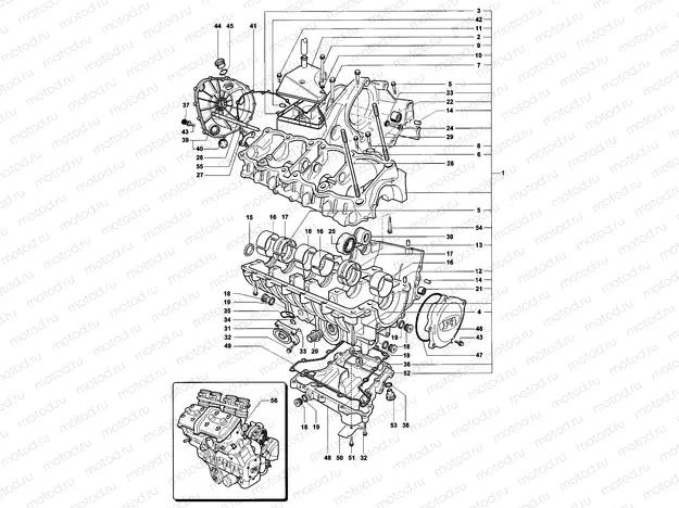 Crankcase Assembly