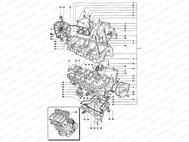 Crankcase Assembly
