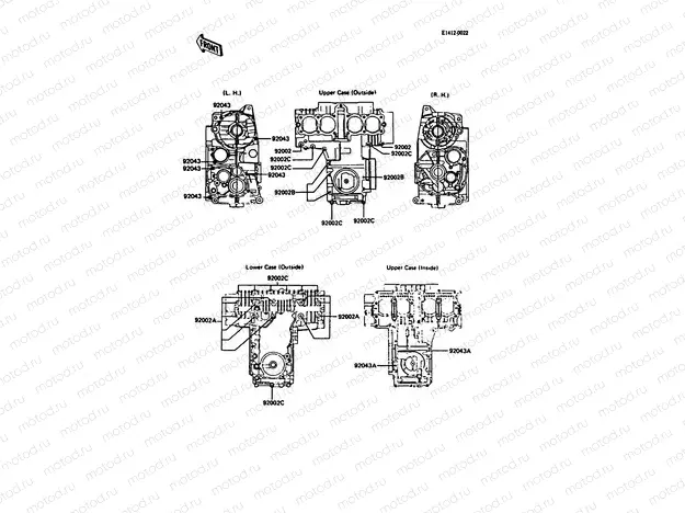 Crankcase Bolt Pattern