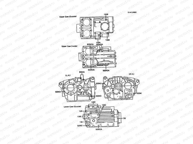 Crankcase Bolt Pattern