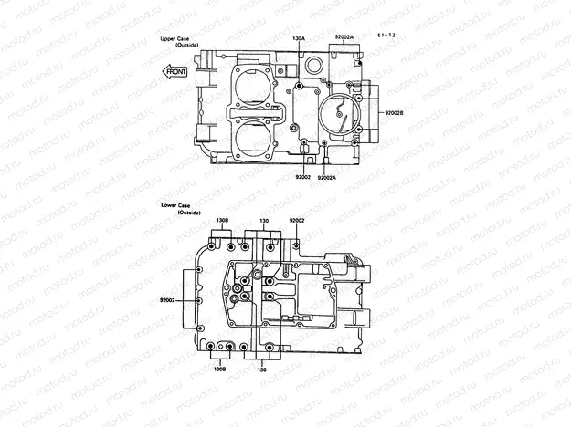 Crankcase Bolt Pattern
