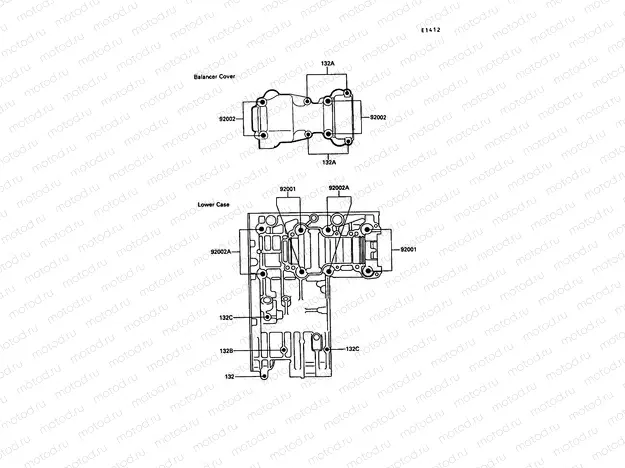 Crankcase Bolt Pattern
