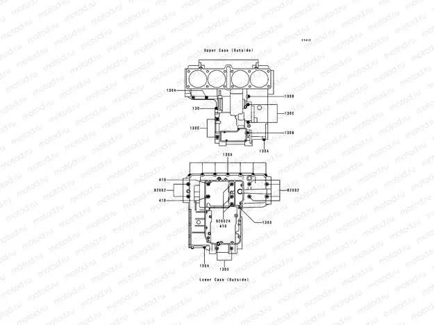 Crankcase Bolt Pattern