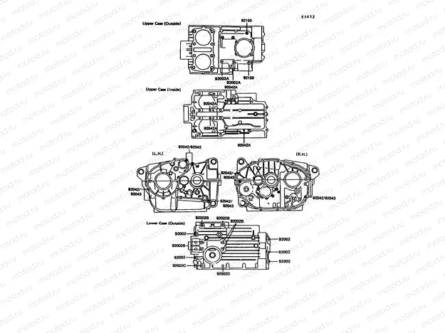 Crankcase Bolt Pattern
