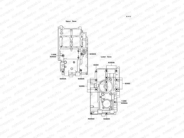 Crankcase Bolt Pattern