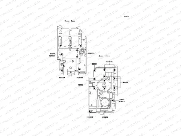 Crankcase Bolt Pattern