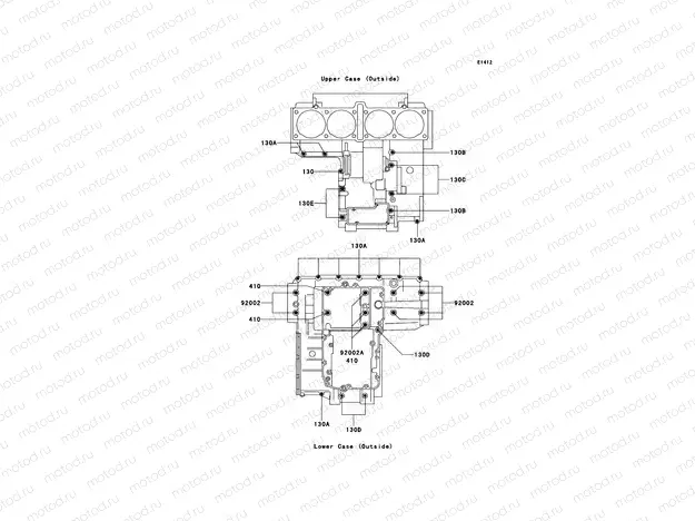 Crankcase Bolt Pattern