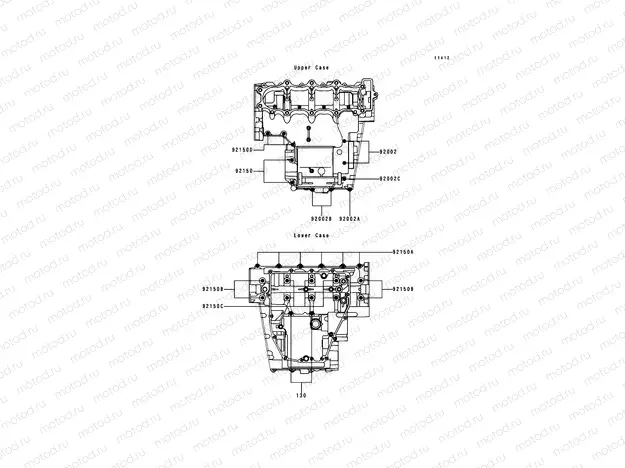 Crankcase Bolt Pattern