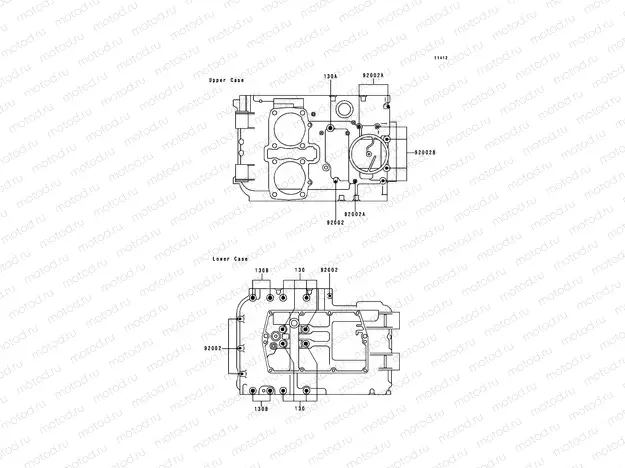 Crankcase Bolt Pattern