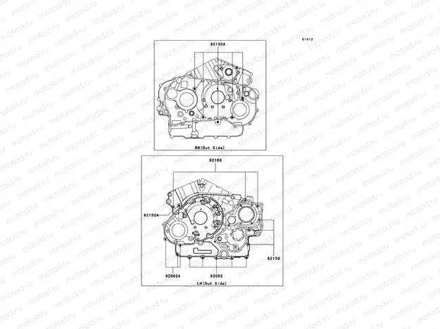 Crankcase Bolt Pattern