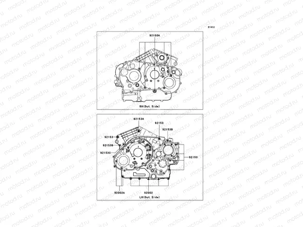 Crankcase Bolt Pattern