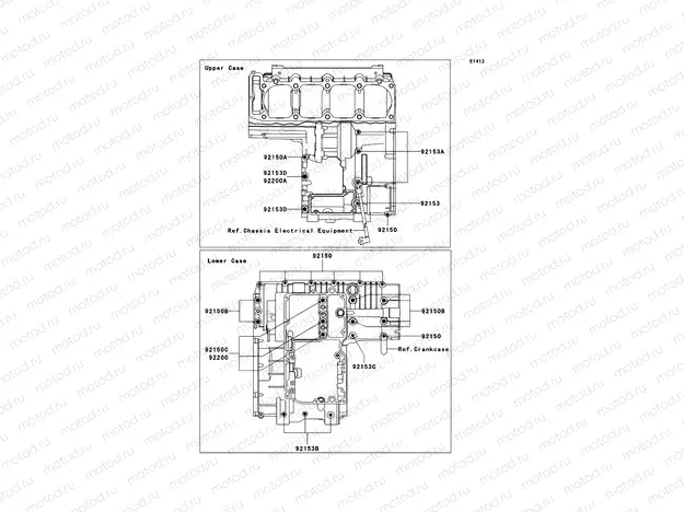 Crankcase Bolt Pattern