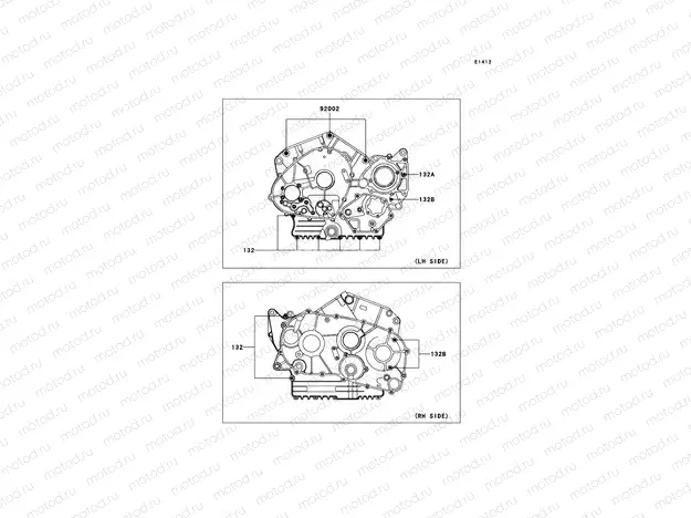 Crankcase Bolt Pattern