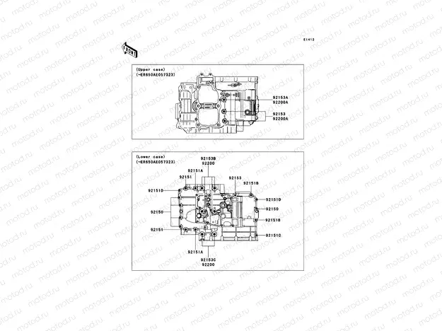 Crankcase Bolt Pattern
