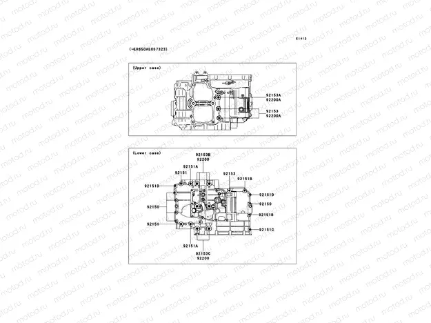 Crankcase Bolt Pattern
