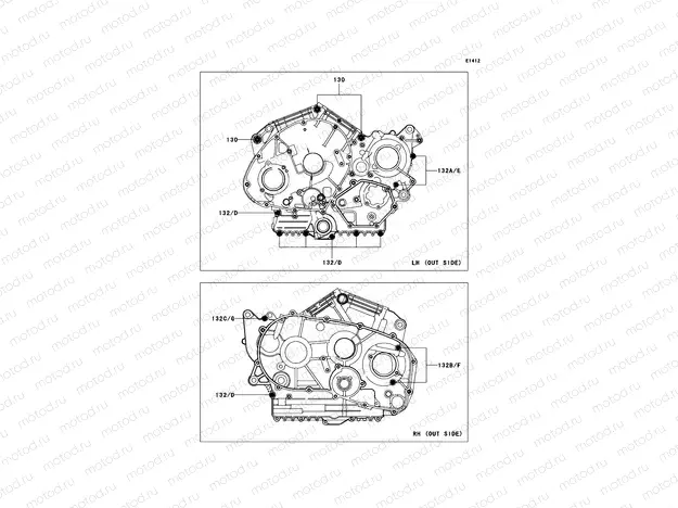 Crankcase Bolt Pattern