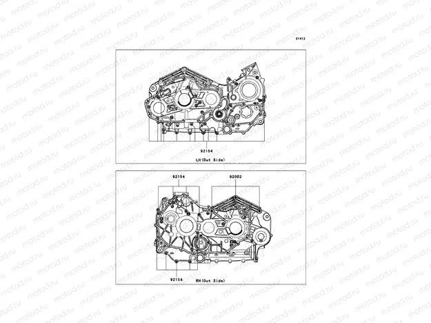 Crankcase Bolt Pattern