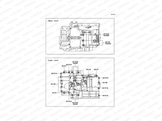Crankcase Bolt Pattern