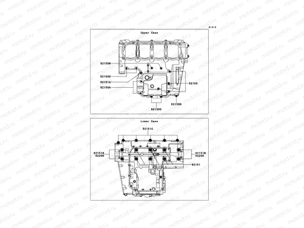 Crankcase Bolt Pattern