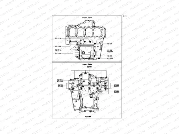 Crankcase Bolt Pattern