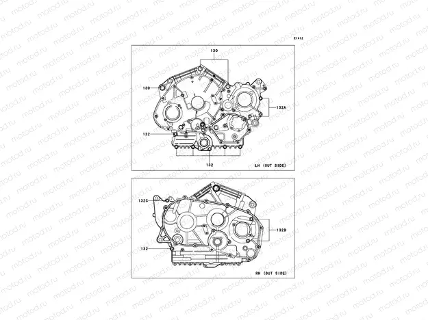 Crankcase Bolt Pattern