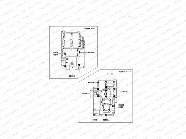Crankcase Bolt Pattern