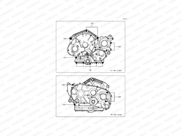 Crankcase Bolt Pattern
