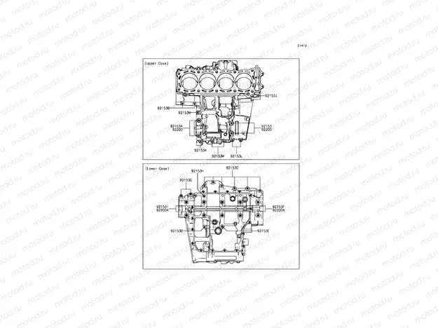 Crankcase Bolt Pattern