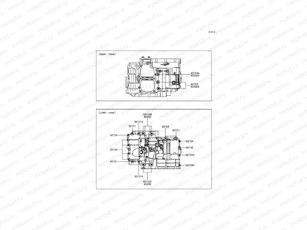 Crankcase Bolt Pattern
