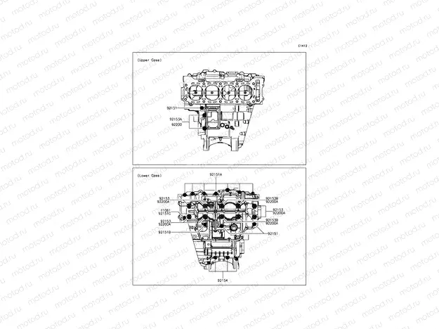 Crankcase Bolt Pattern