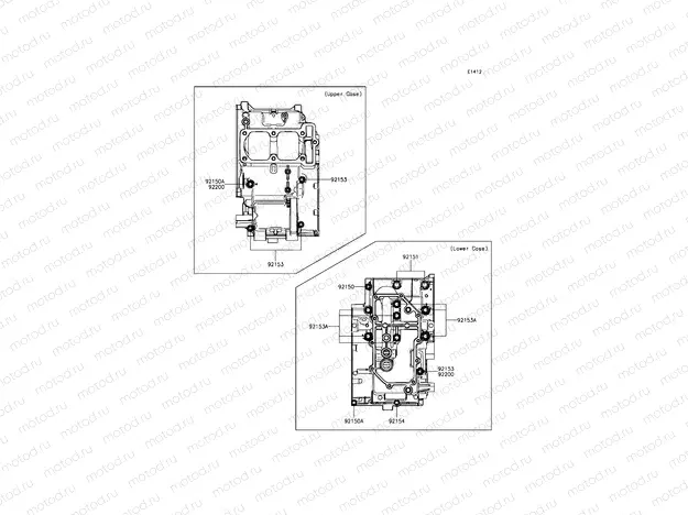 Crankcase Bolt Pattern