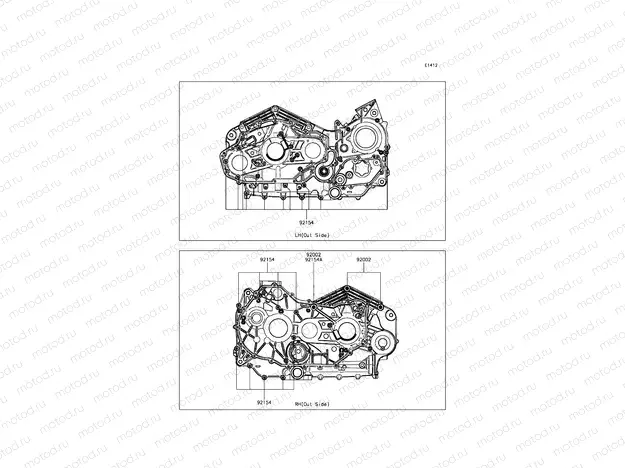 Crankcase Bolt Pattern