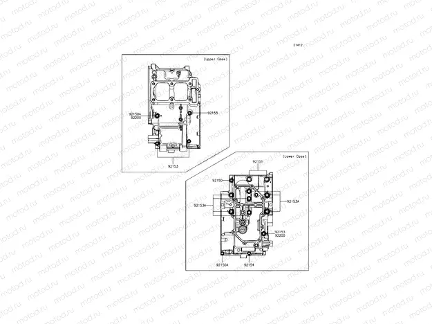 Crankcase Bolt Pattern